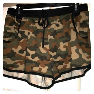 Camouflage shorts